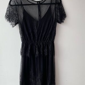 Black dress size S